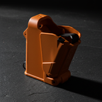 TacticPower Magazine Loader in Bright Orange - High-visibility universal pistol mag reloader 9mm-.45ACP