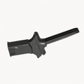TacticPower Universal Pistol Magazine Loader – black polymer body, angled product view showing rail guide and magazine clamp