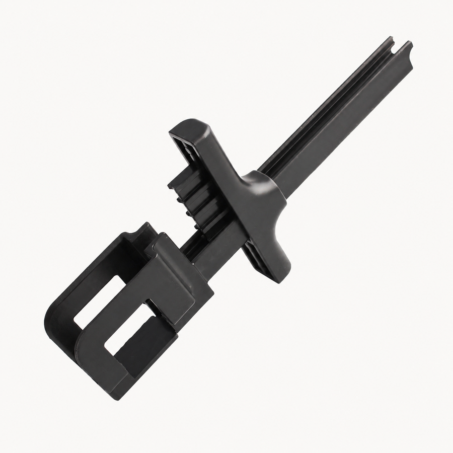 TacticPower Universal Rifle Magazine Loader – black polymer body, angled product view