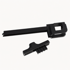 TacticPower Universal Rifle Magazine Loader – two-piece components shown separately, rail guide and magazine clamp