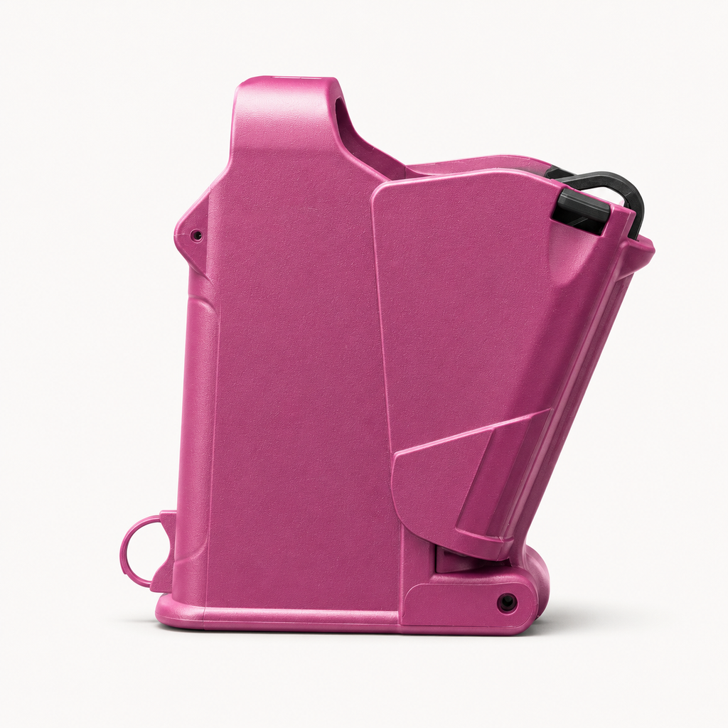 TacticPower Universal Speed Loader in Pink – Lightweight Polymer Magazine Loader for Range Use