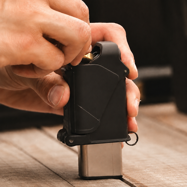 Using the TacticPower Universal Speed Loader to reduce thumb strain